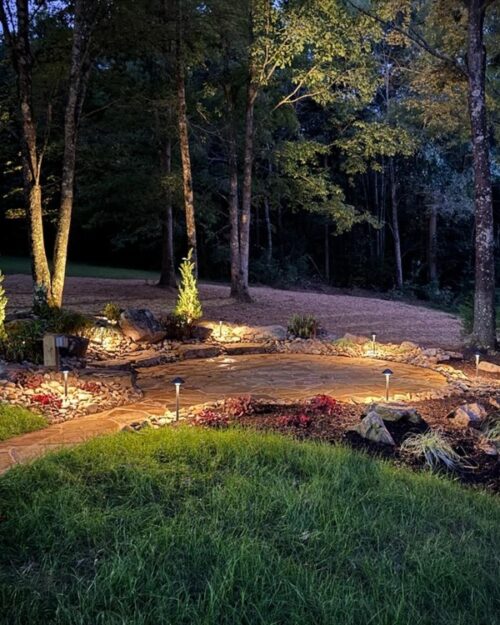 Lehman Fire Pit Night Time55